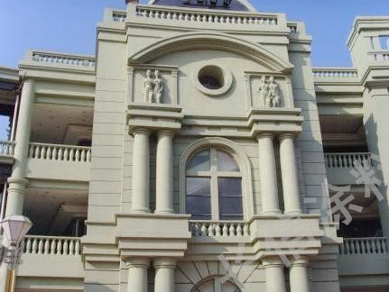 广东东莞 华南MALL 真石漆