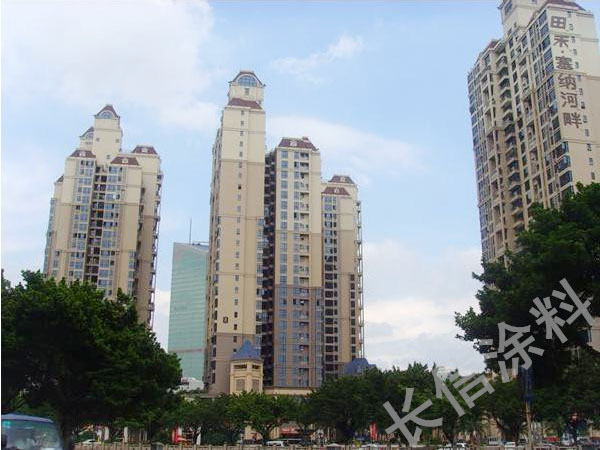 广东东莞 田禾塞纳河畔 质感涂料